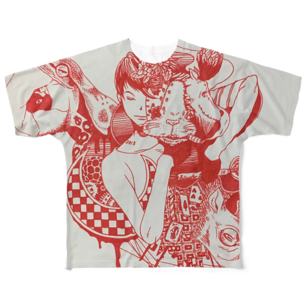 riyureの黄昏時 All-Over Print T-Shirt