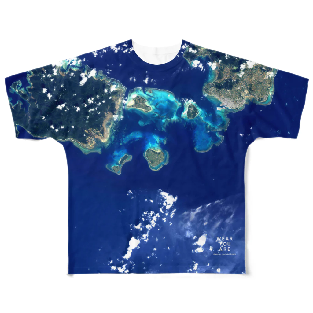 WEAR YOU AREの沖縄県 八重山郡 All-Over Print T-Shirt