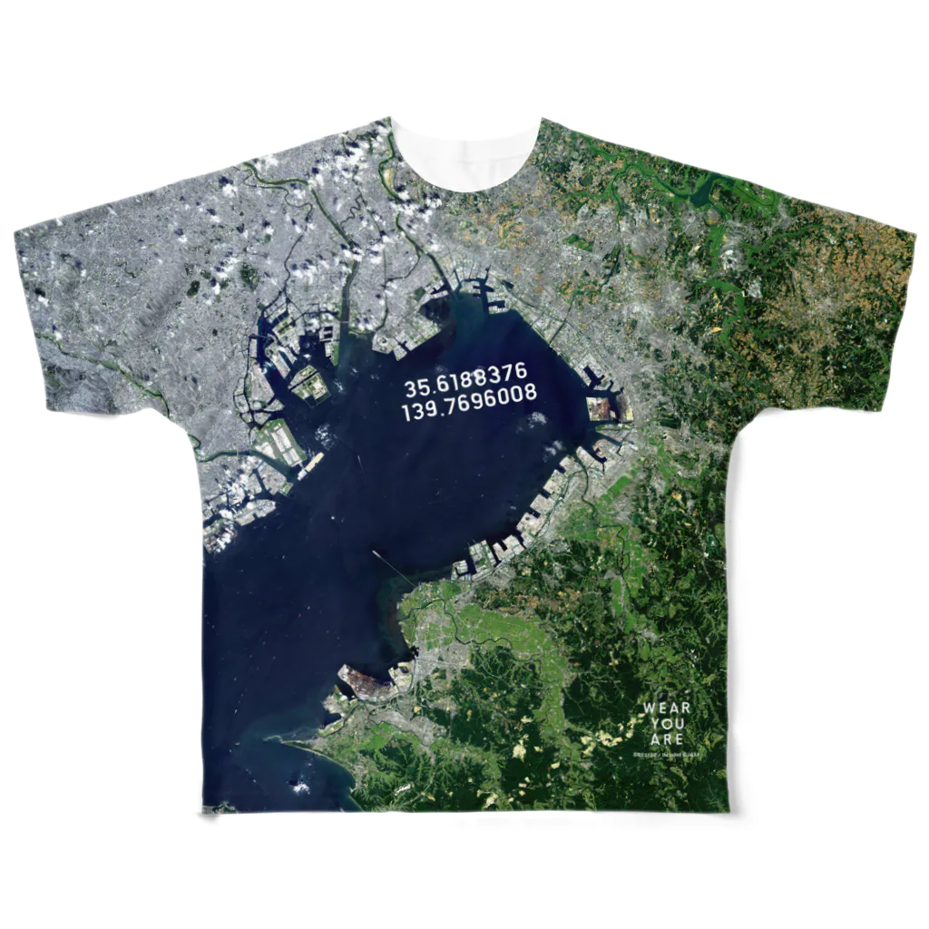 WEAR YOU AREの千葉県 袖ケ浦市 All-Over Print T-Shirt