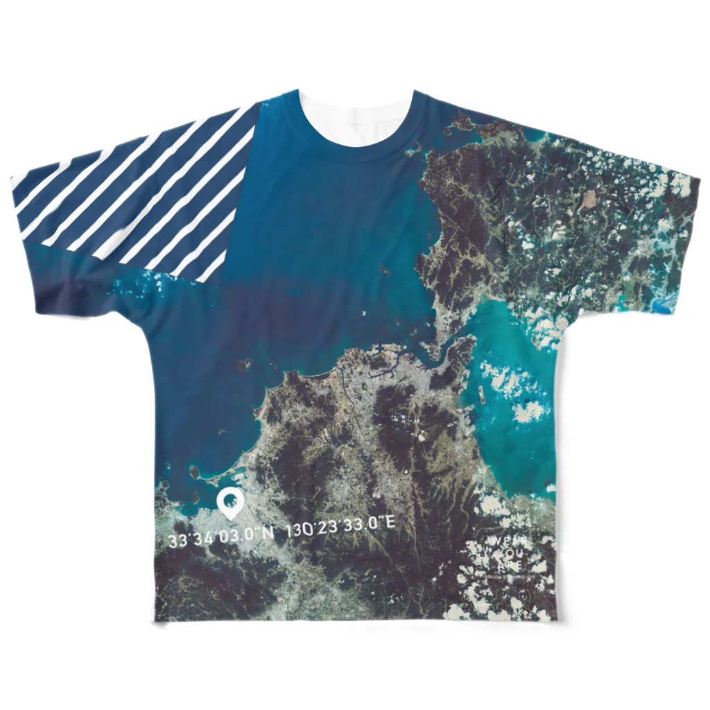 WEAR YOU AREの福岡県 北九州市 All-Over Print T-Shirt