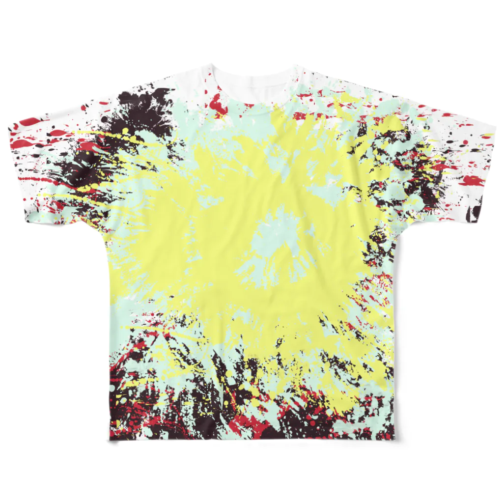 LIBRI PAINT WORKのLIBRI PAINT WORK 003 All-Over Print T-Shirt