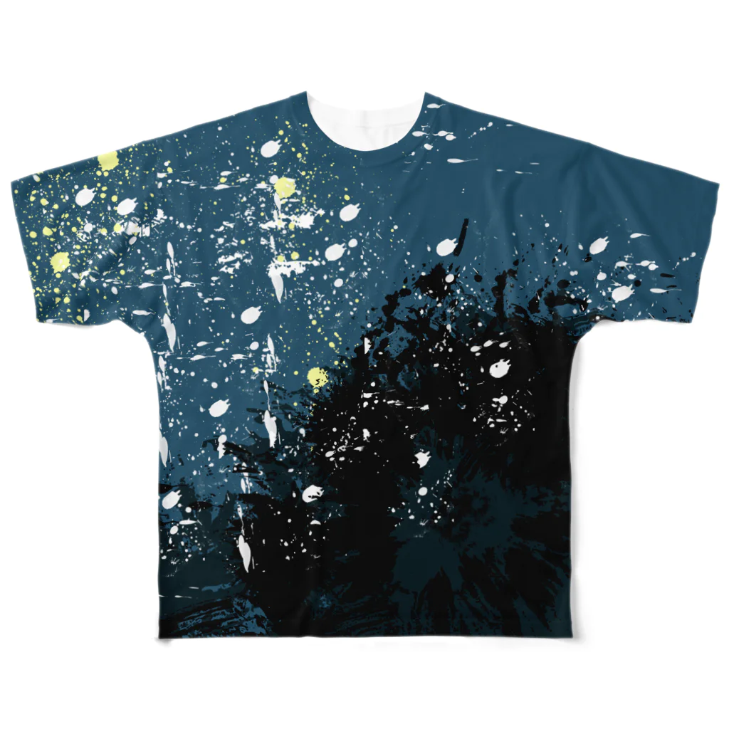 LIBRI PAINT WORKのLIBRI PAINT WORK 007 フルグラフィックTシャツ