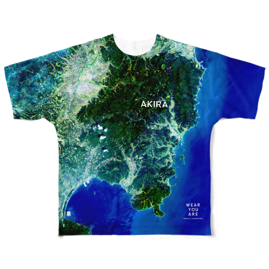 WEAR YOU AREの宮崎県 串間市 フルグラフィックTシャツ