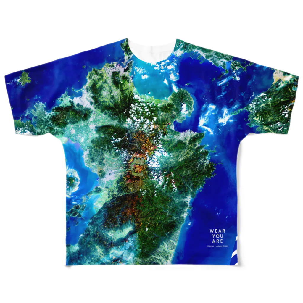 WEAR YOU AREの九州北部豪雨災害チャリティTシャツ両面 フルグラフィックTシャツ