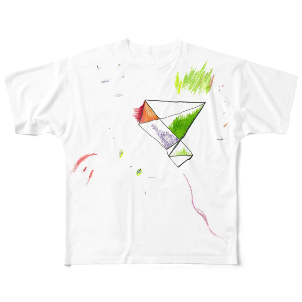 iropengoodsのDrawing ０２ All-Over Print T-Shirt
