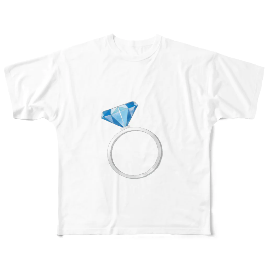 blue_universのring フルグラフィックTシャツ