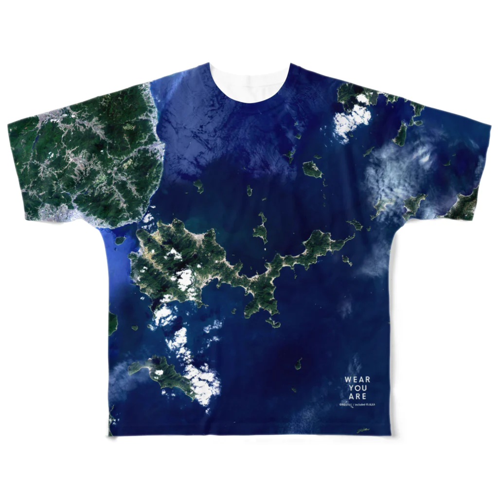 WEAR YOU AREの山口県 岩国市 Tシャツ 両面 フルグラフィックTシャツ