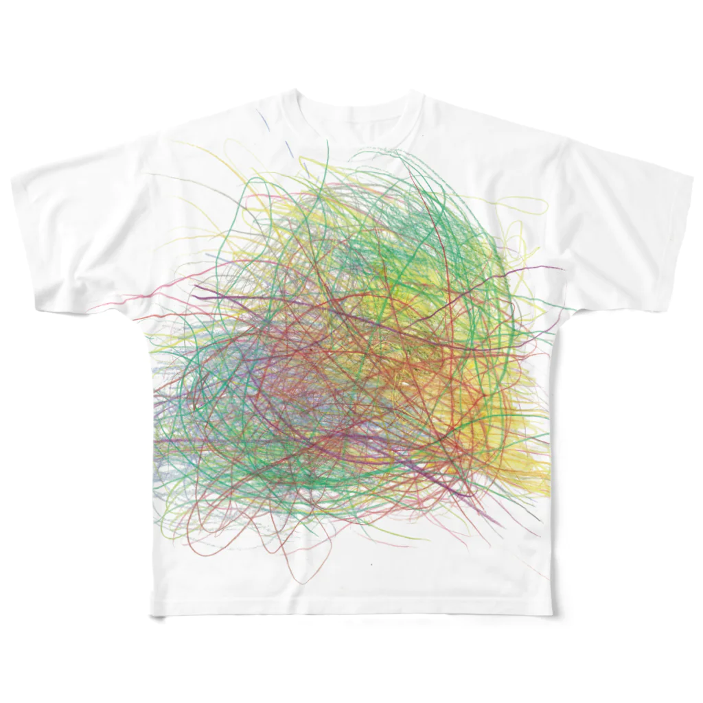 iropengoodsのDrawing　０２ All-Over Print T-Shirt