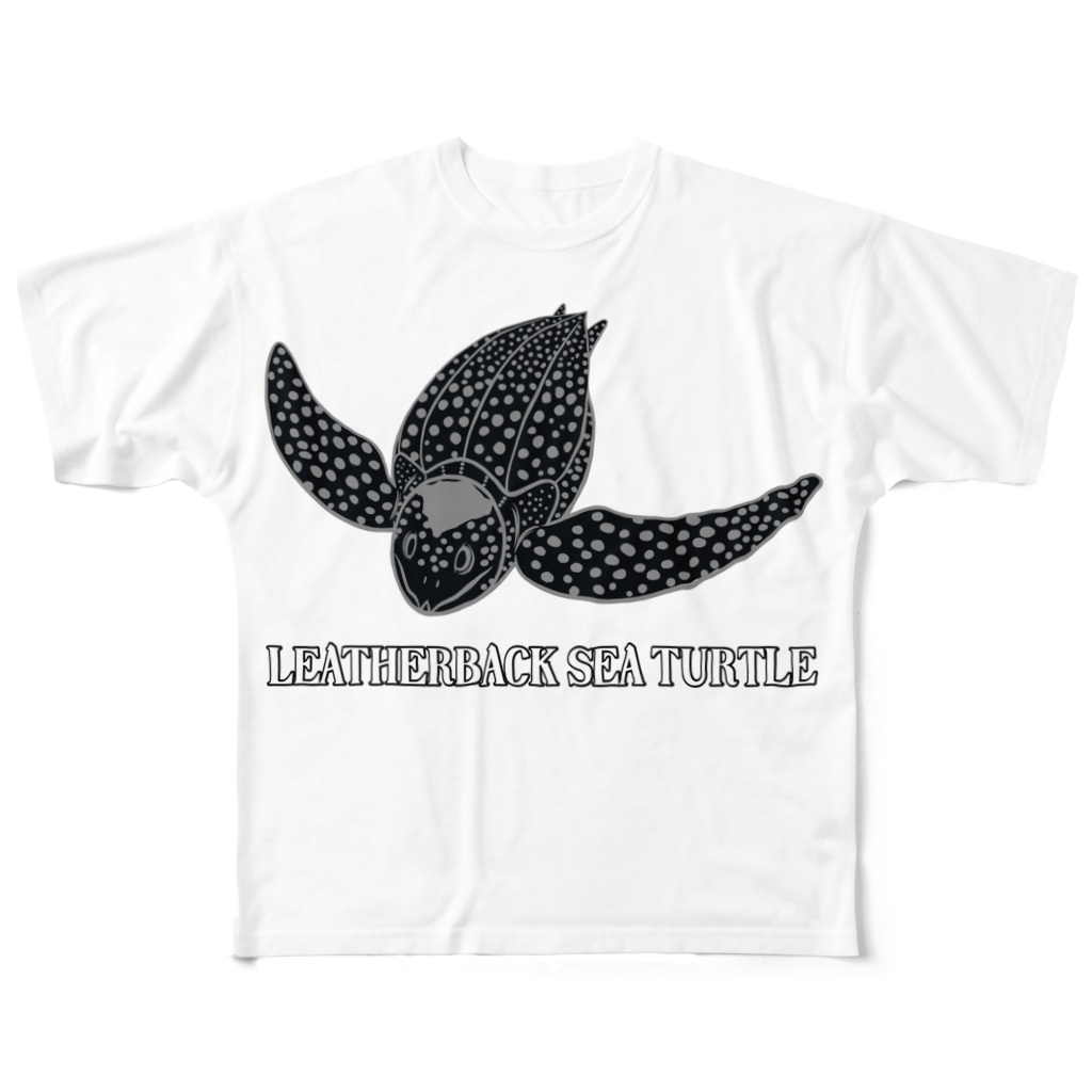 街のいろどりのオサガメ2（100円寄付商品） All-Over Print T-Shirt