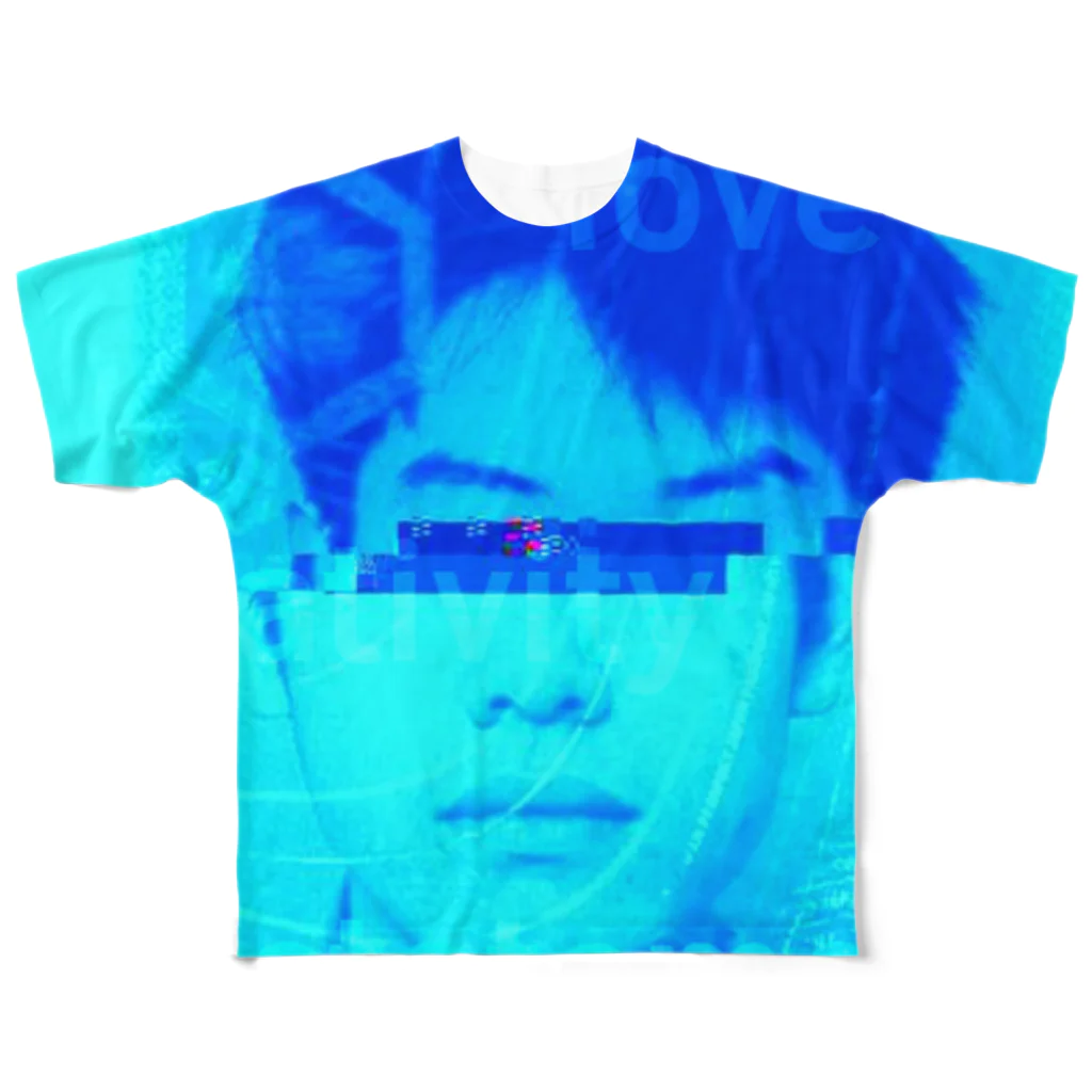 tan-i.shopのpassport of existence フルグラフィックTシャツ