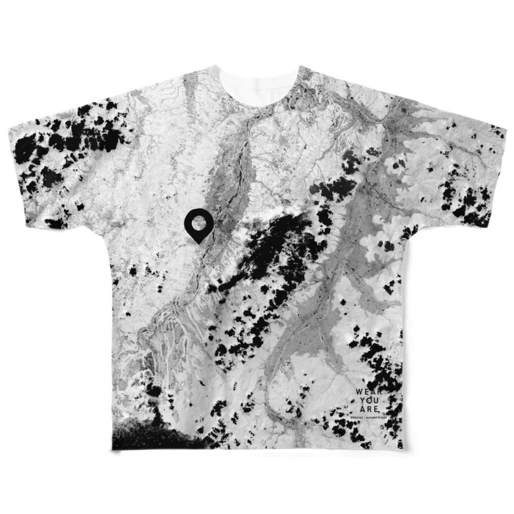 WEAR YOU AREの新潟県 十日町市 Tシャツ 両面 All-Over Print T-Shirt