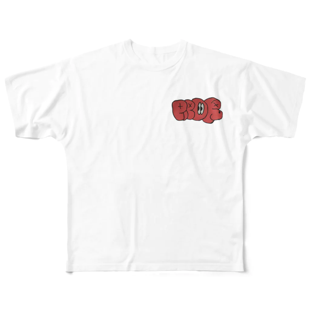 reosのreos:2th tee All-Over Print T-Shirt