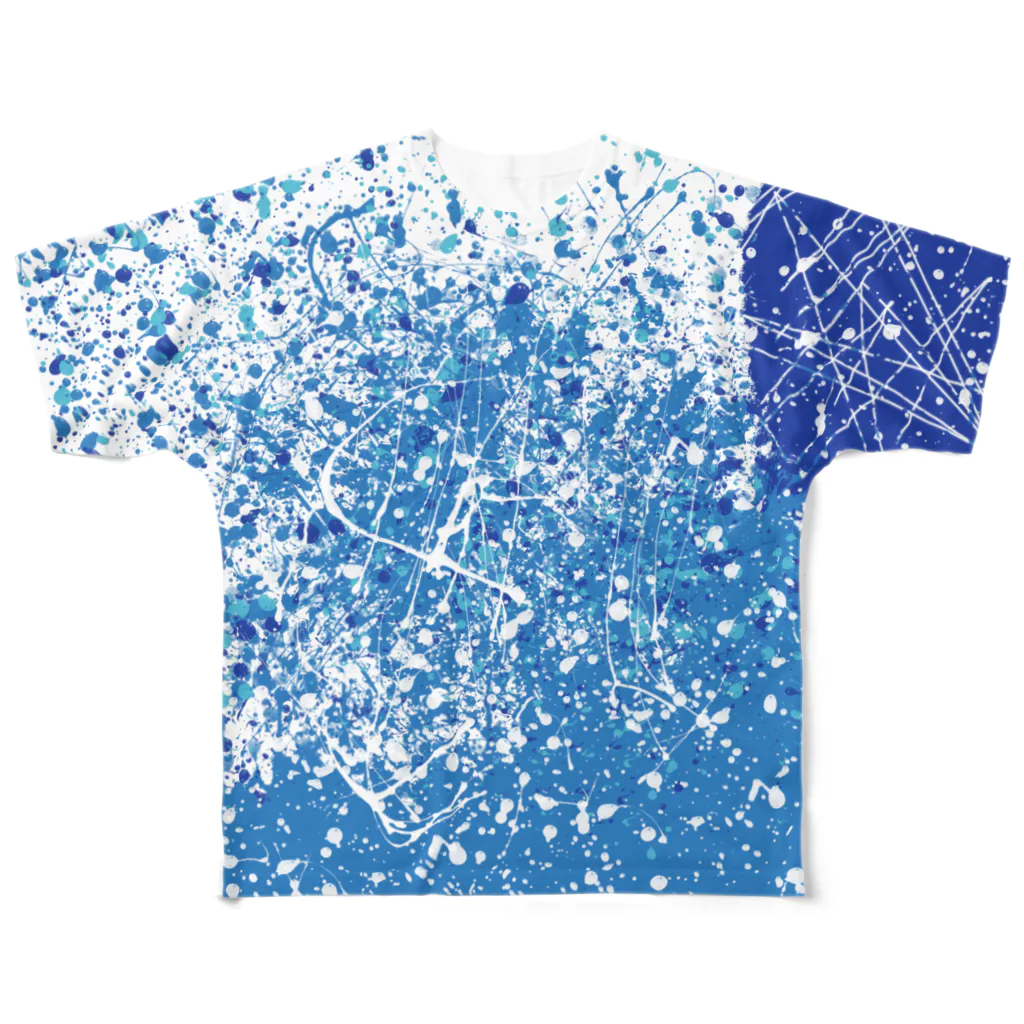 LIBRI PAINT WORKのLIBRI PAINT WORK 025 フルグラフィックTシャツ