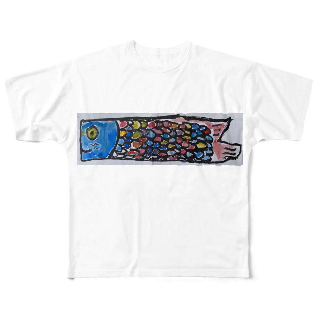 RittakattaのこいのぼりTシャツ All-Over Print T-Shirt