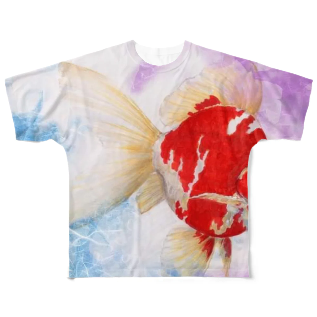 金魚屋喜楽美の越後の華 All-Over Print T-Shirt