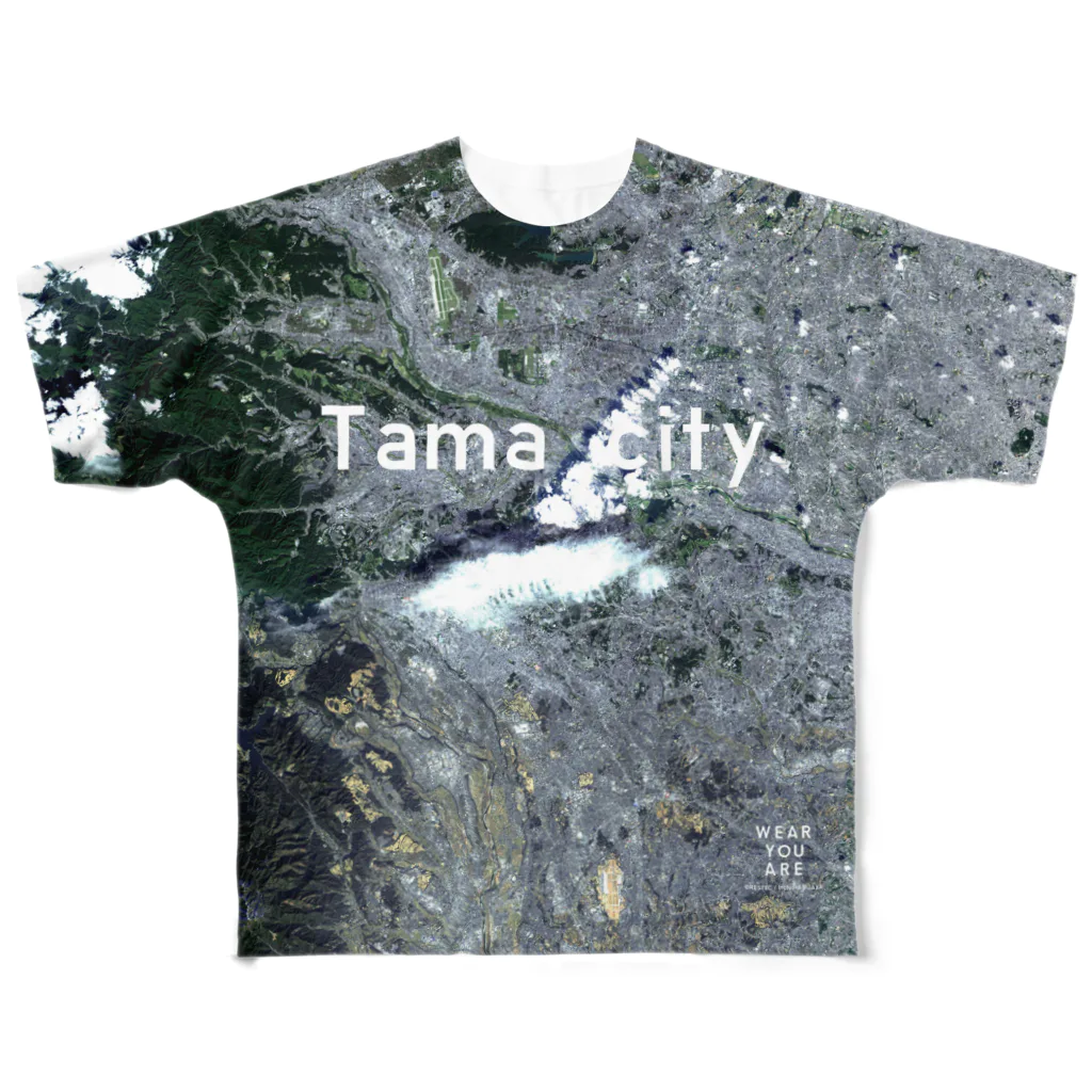 WEAR YOU AREの東京都 多摩市 Tシャツ 片面 All-Over Print T-Shirt