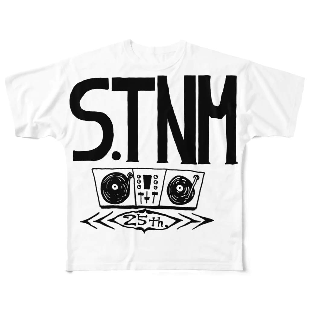 YMSTのs.tnm birth フルグラフィックTシャツ