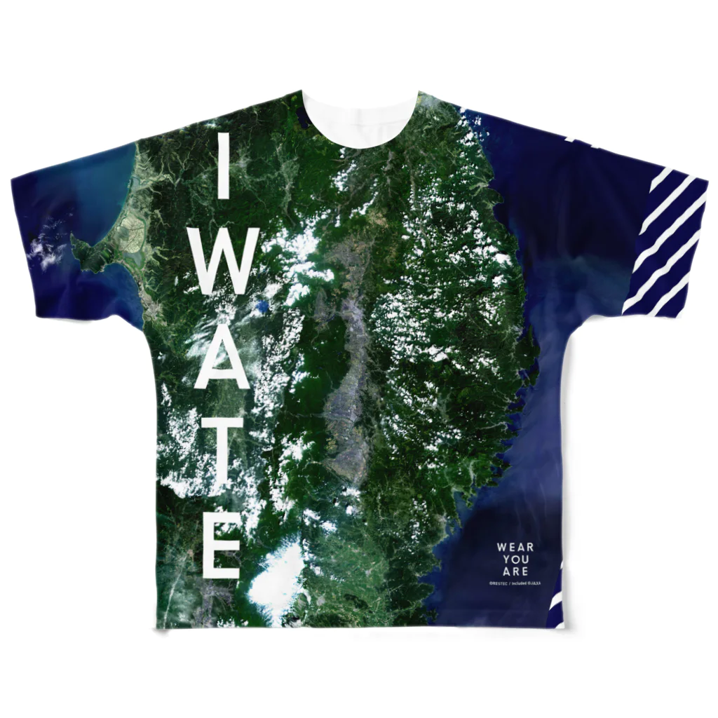 WEAR YOU AREの岩手県 花巻市 Tシャツ 両面 フルグラフィックTシャツ