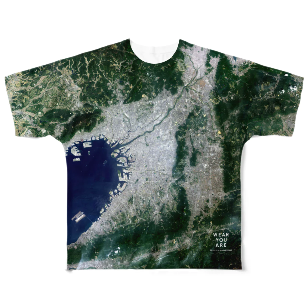 WEAR YOU AREの大阪府 摂津市 Tシャツ 片面 All-Over Print T-Shirt