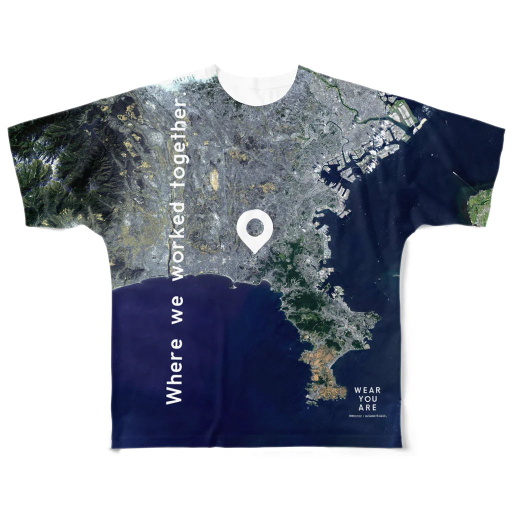 WEAR YOU AREの神奈川県 鎌倉市 Tシャツ 片面 フルグラフィックTシャツ