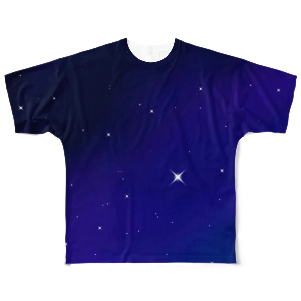 Starの星空 フルグラフィックTシャツ