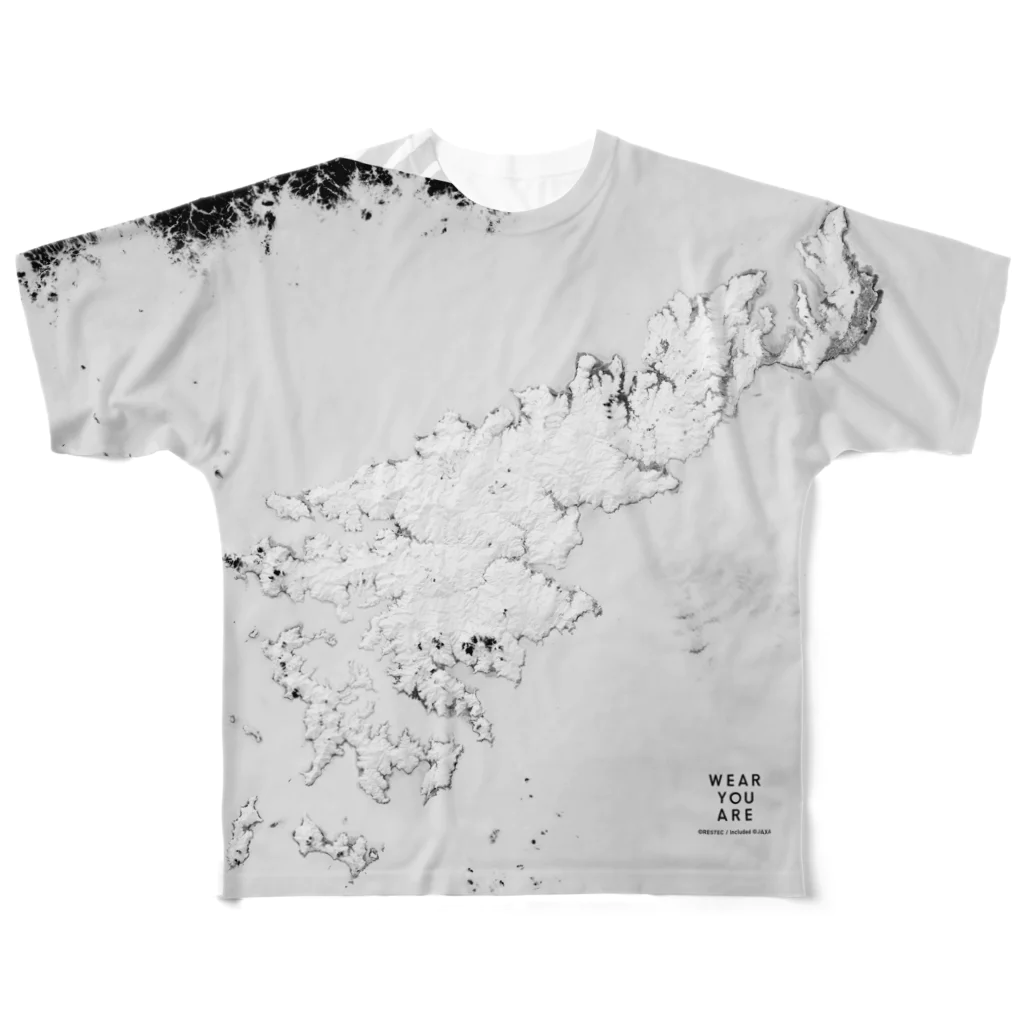 WEAR YOU AREの鹿児島県 奄美市 Tシャツ 片面 フルグラフィックTシャツ