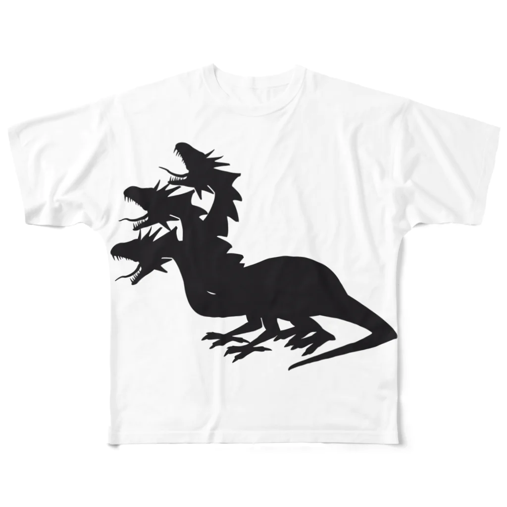 Ikarus ギリシャ神話の芸術のヒドラギリシャ神話  お絵かき  フルグラフィックTシャツ