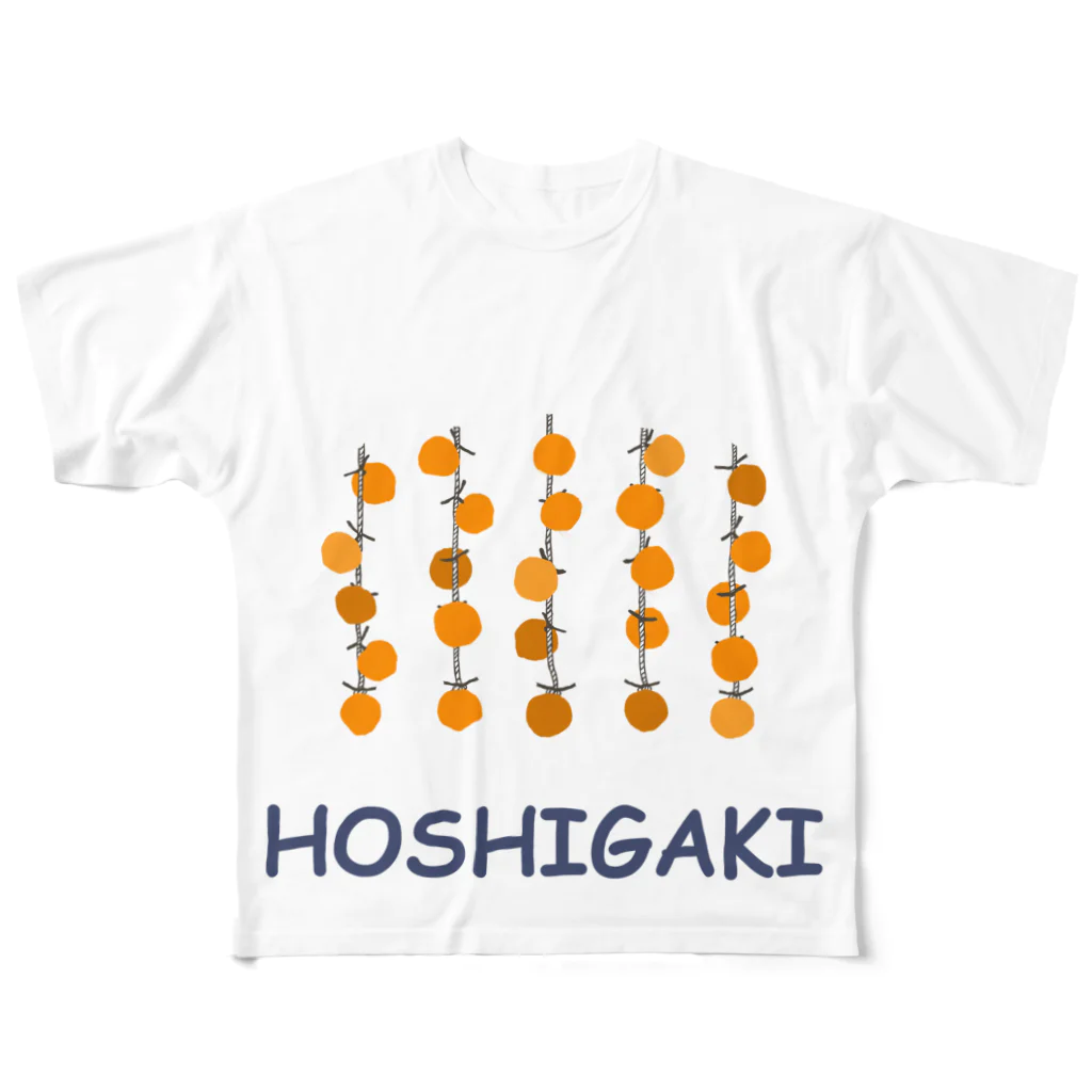 SU-KUのHOSHIGAKI フルグラフィックTシャツ