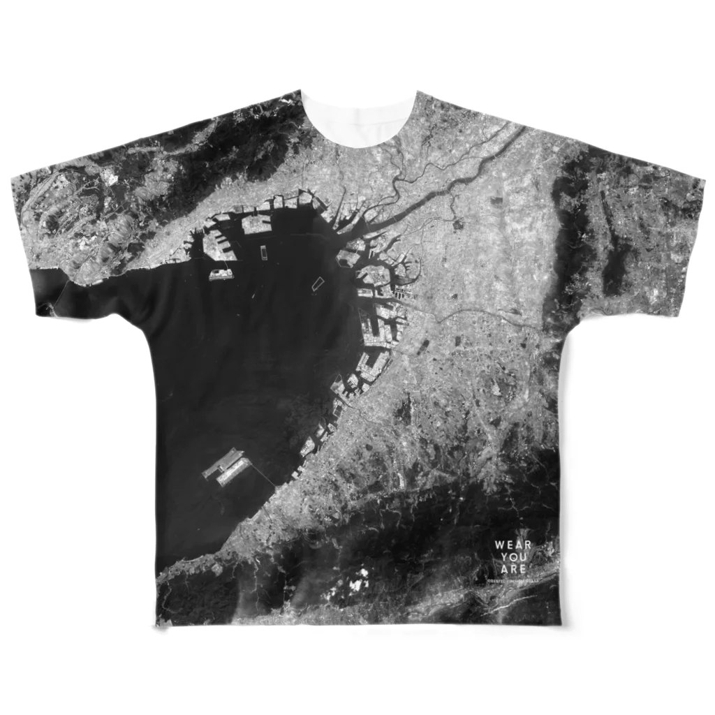 WEAR YOU AREの大阪府 高石市 Tシャツ 両面 All-Over Print T-Shirt