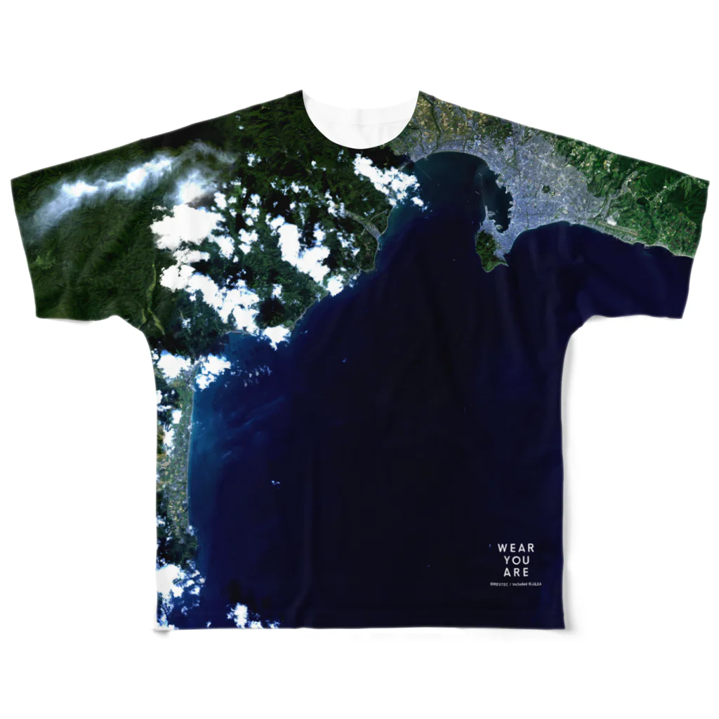 WEAR YOU AREの北海道 北斗市 Tシャツ 片面 フルグラフィックTシャツ