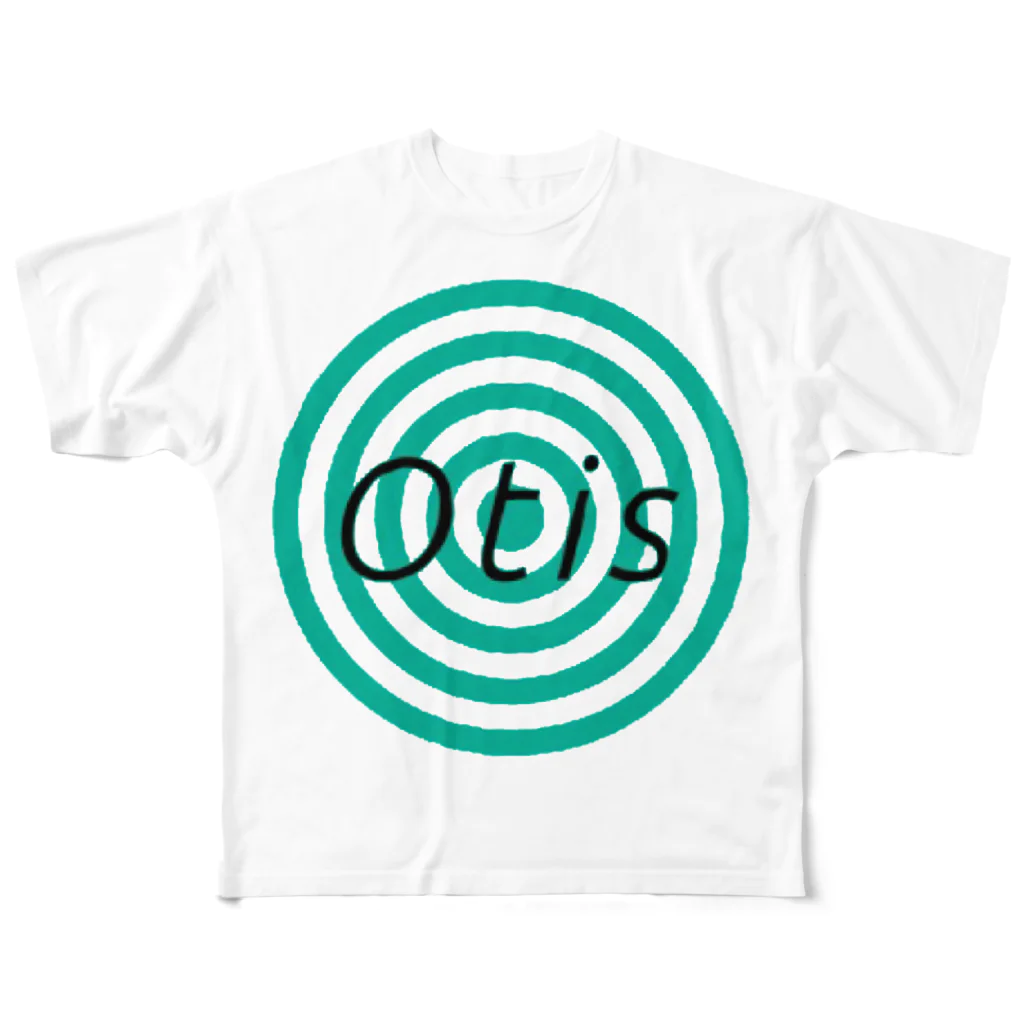 OtisのOtis the circle フルグラフィックTシャツ