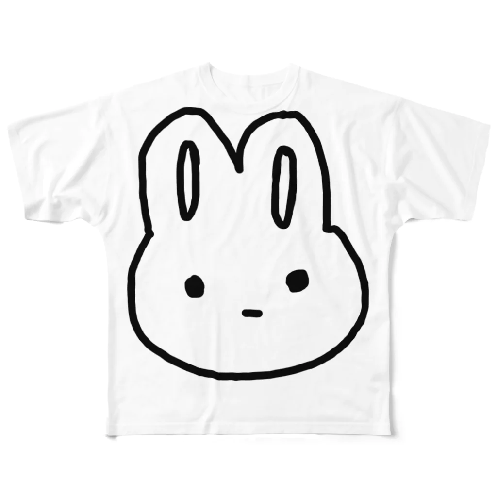 成瀬 ✟のうさぎ All-Over Print T-Shirt