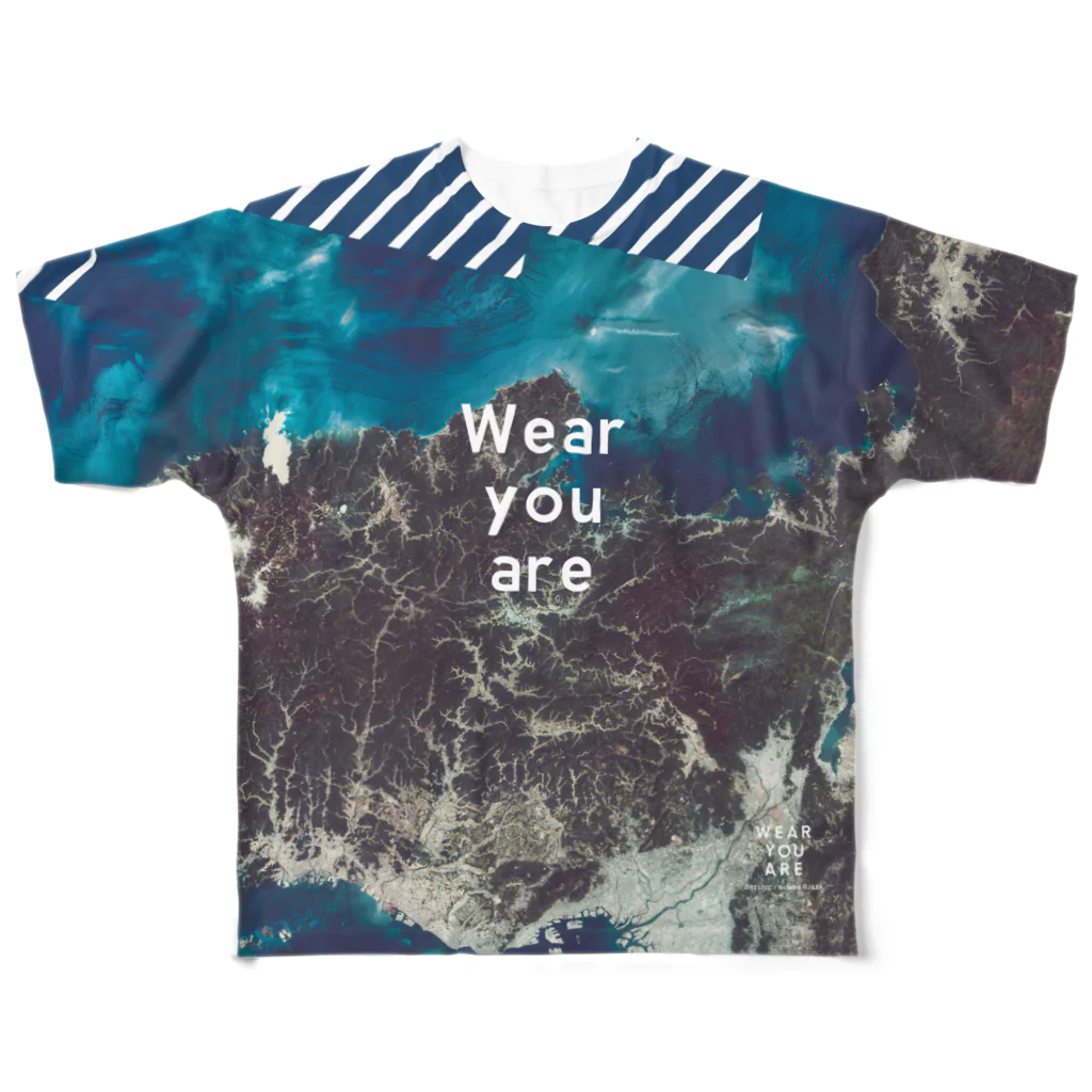 WEAR YOU AREの京都府 宮津市 Tシャツ 両面 フルグラフィックTシャツ