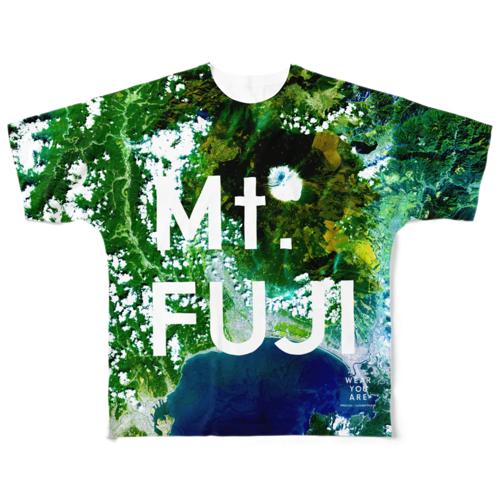 WEAR YOU AREの静岡県 富士宮市 Tシャツ 両面 All-Over Print T-Shirt