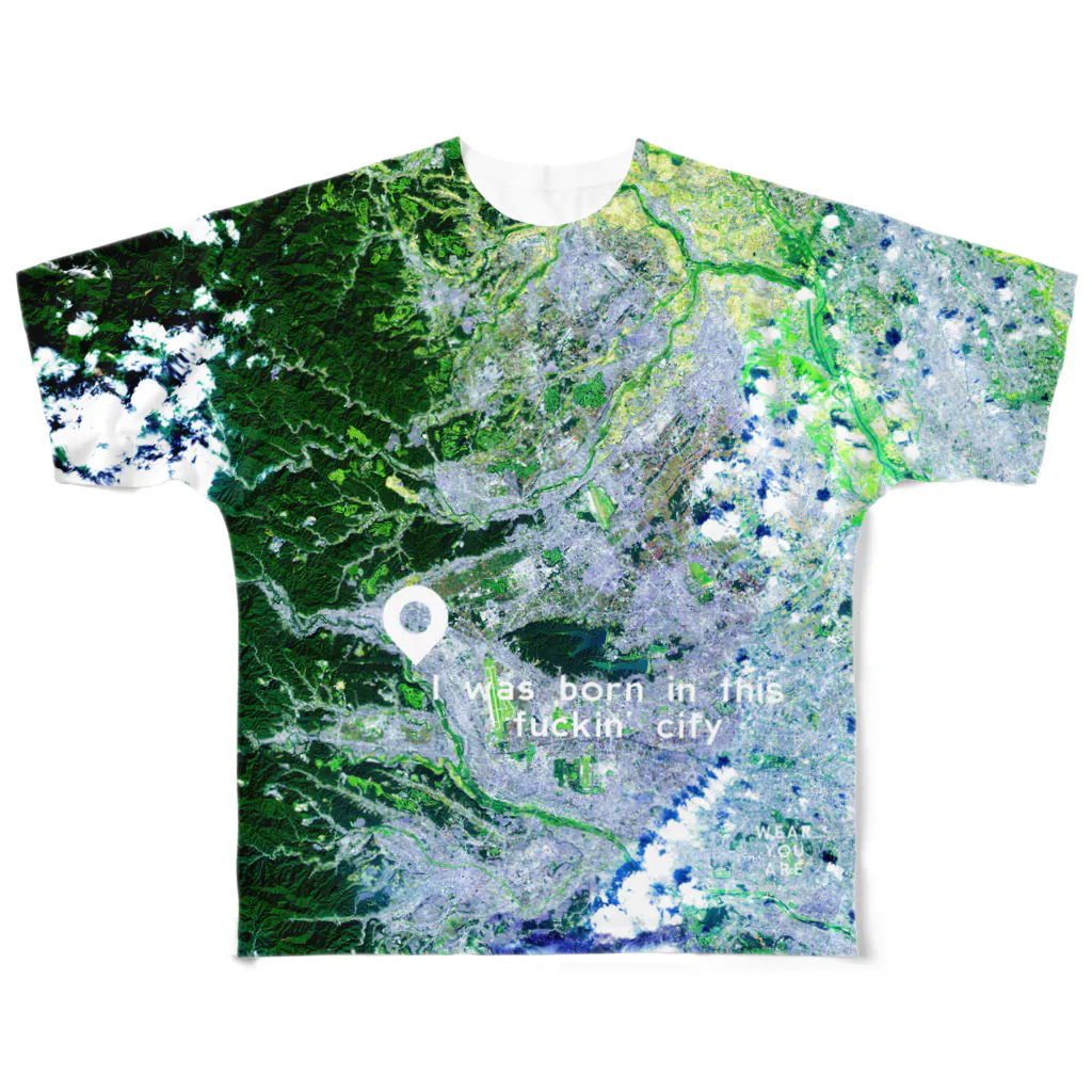 WEAR YOU AREの東京都 羽村市 Tシャツ 片面 フルグラフィックTシャツ