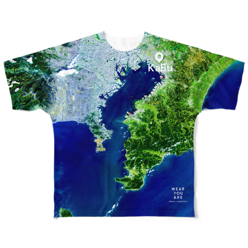 WEAR YOU AREの千葉県 千葉市 Tシャツ 両面 フルグラフィックTシャツ