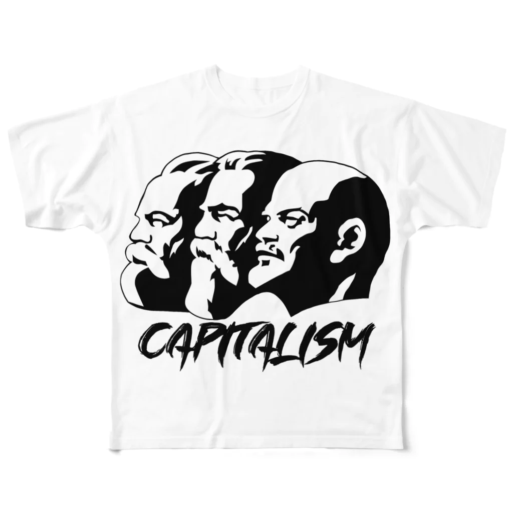 C.R.E.A.MのCAPITALISM#1 フルグラフィックTシャツ