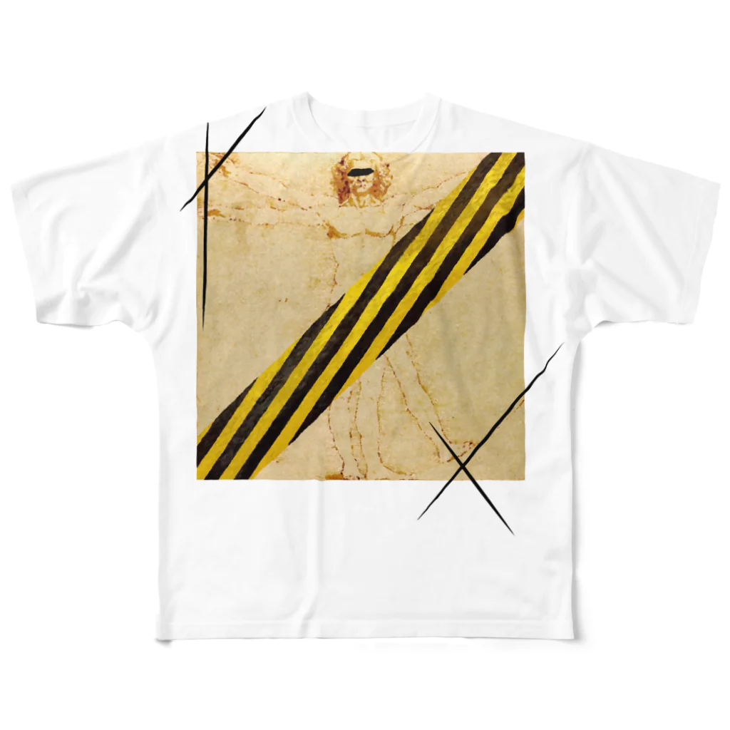 きちぃのオフ感w All-Over Print T-Shirt