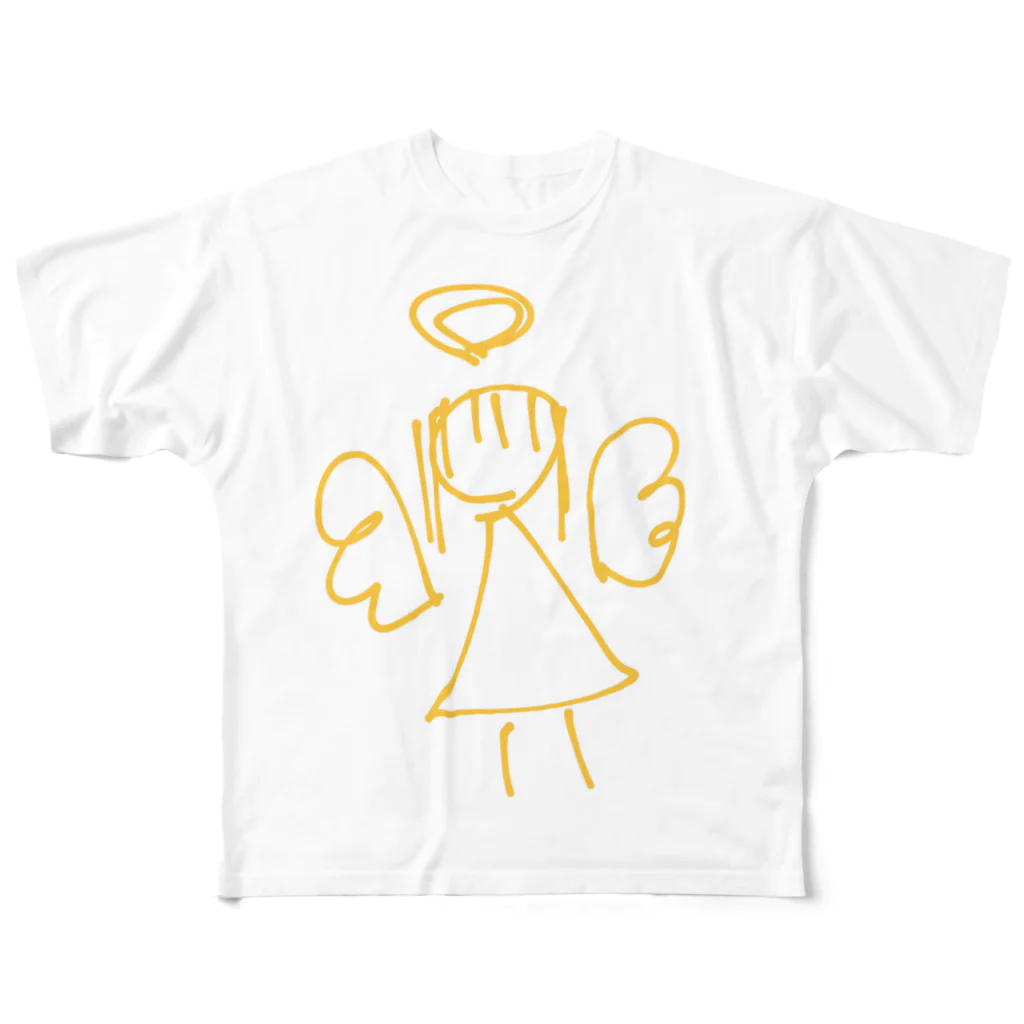 twinkle2のてんし テンシ 天使  フルグラフィックTシャツ