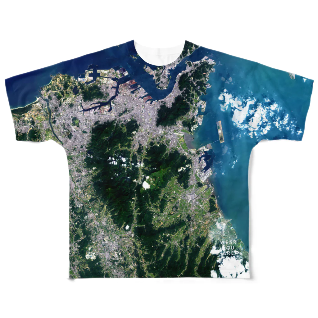 WEAR YOU AREの福岡県 北九州市 Tシャツ 片面 All-Over Print T-Shirt