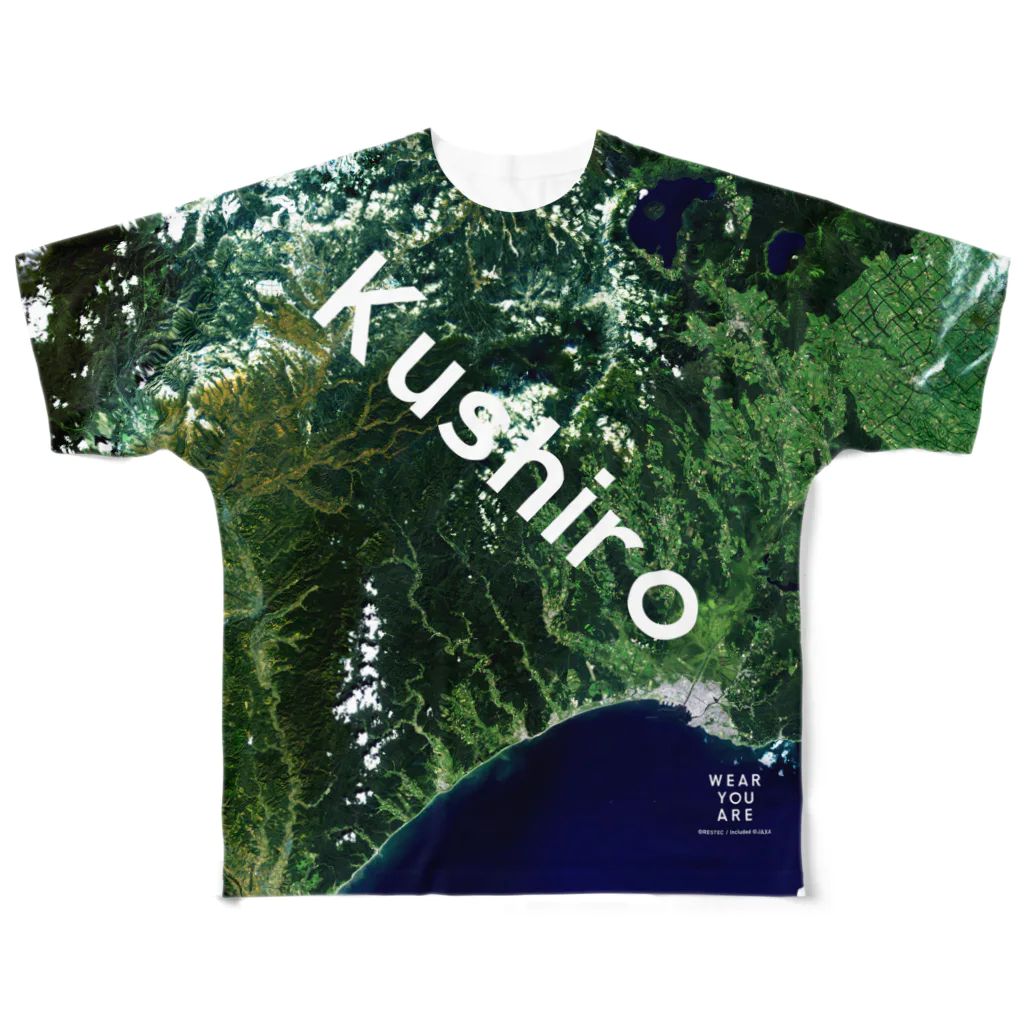 WEAR YOU AREの北海道 釧路市 Tシャツ 片面 フルグラフィックTシャツ