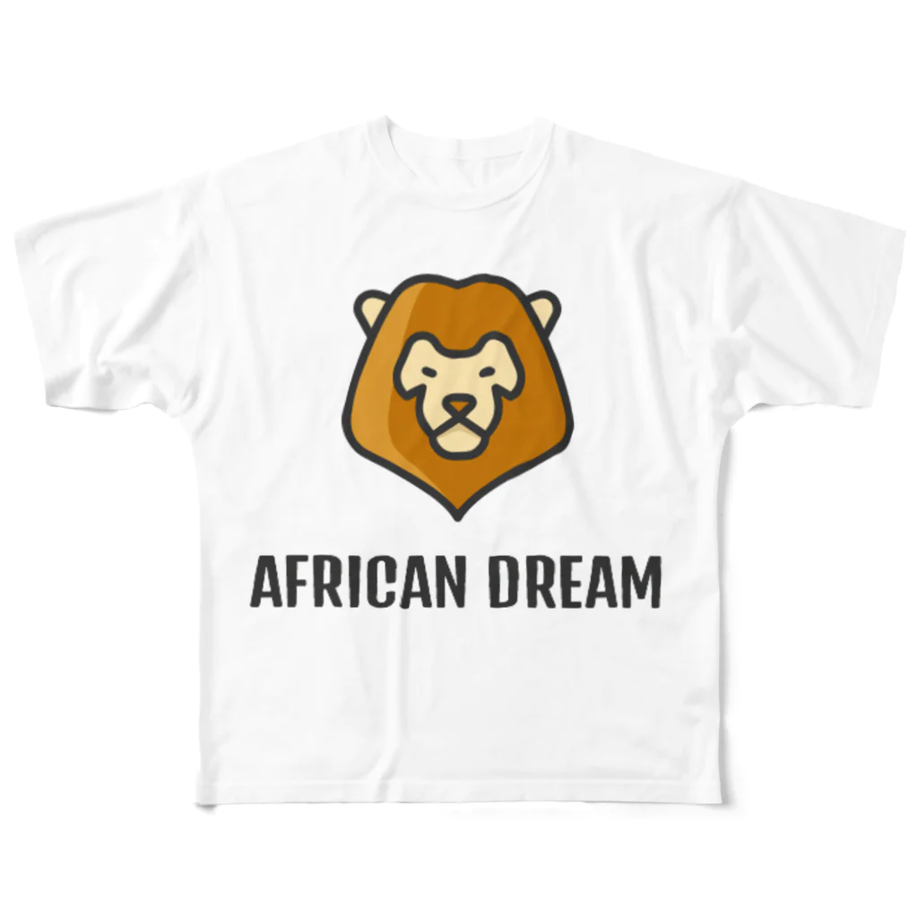 AfricanDreamのAfrican Dream All-Over Print T-Shirt