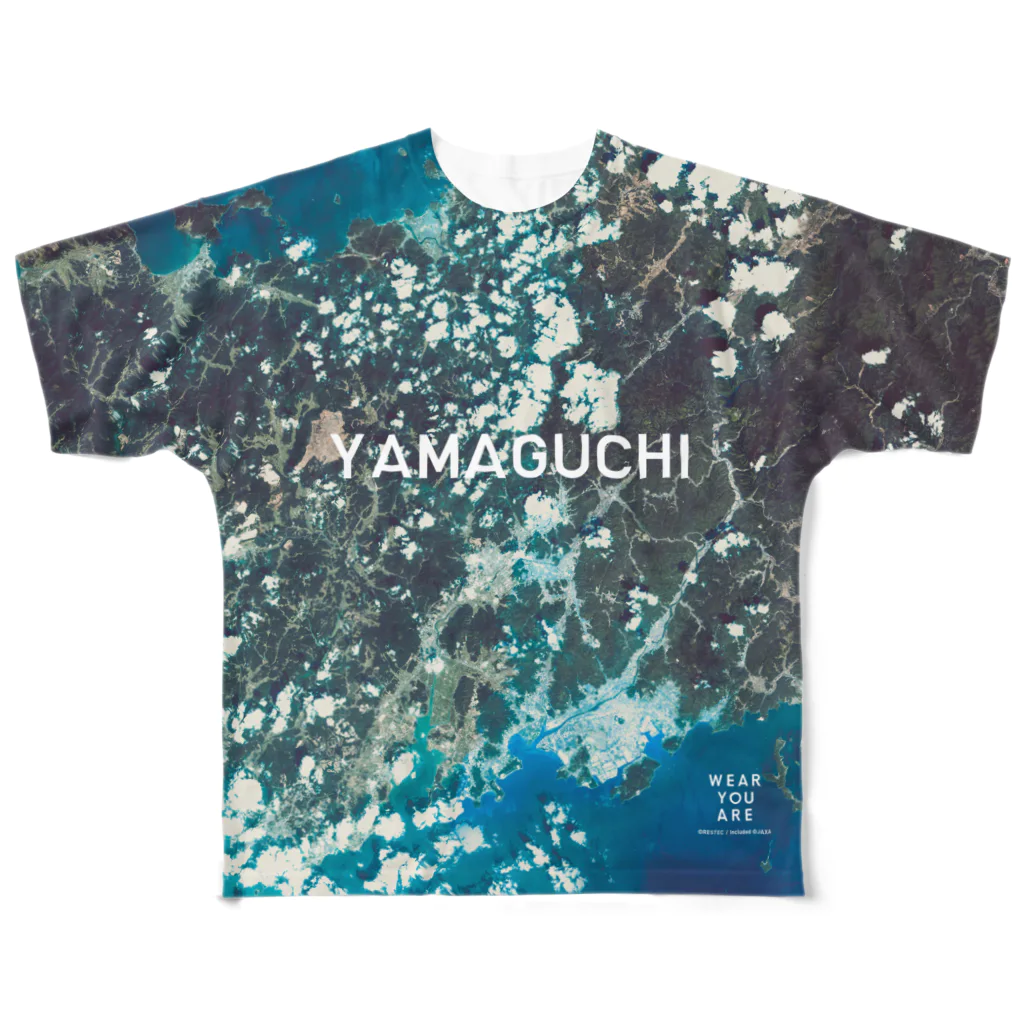 WEAR YOU AREの山口県 山口市 Tシャツ 両面 All-Over Print T-Shirt