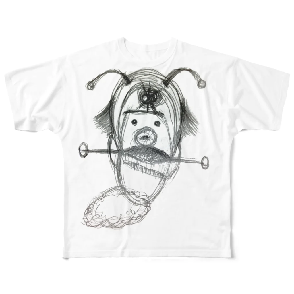暇神エンターテインメントの宇宙天使ピコ丸 フルグラフィックTシャツ