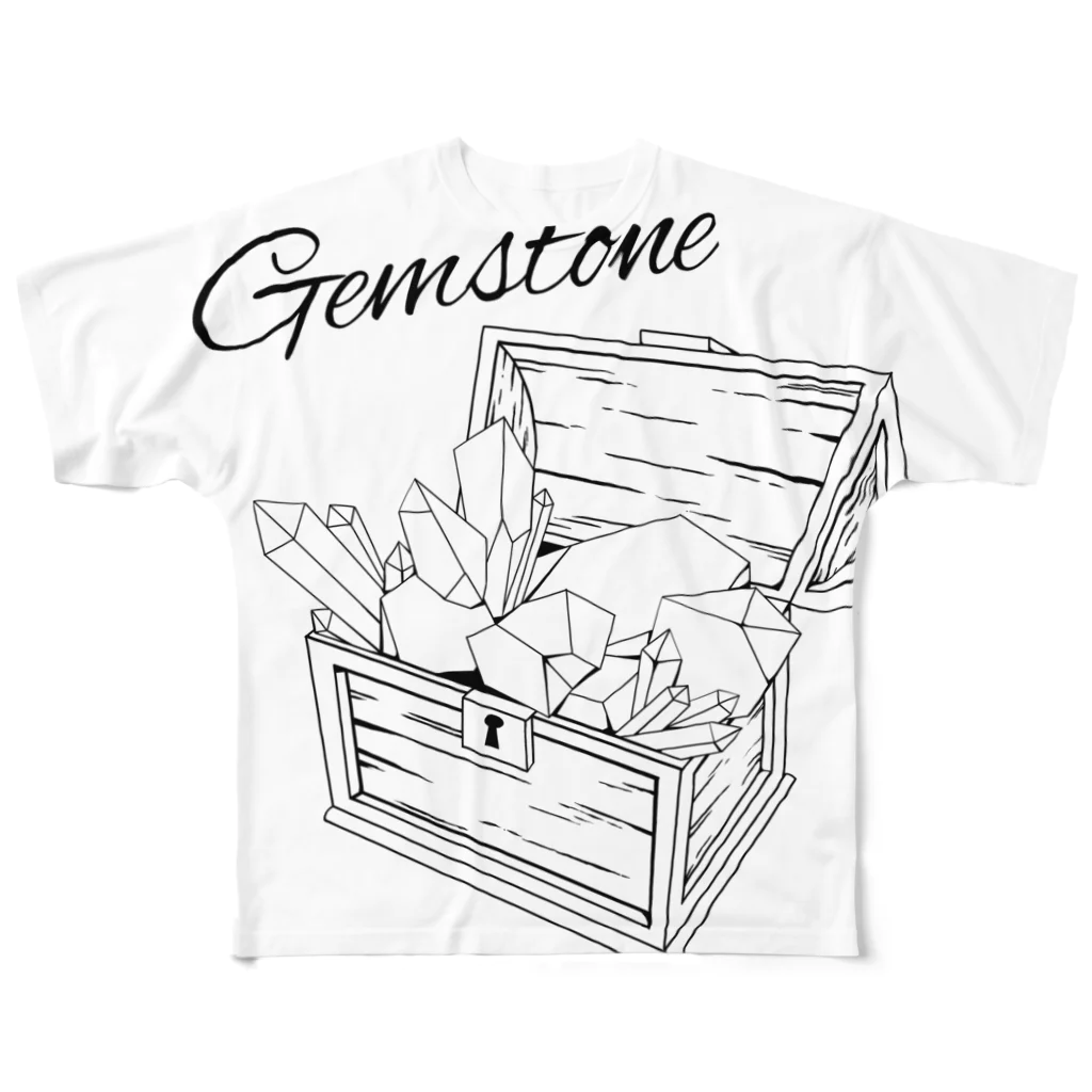 ゲーム音楽演奏サークル「Gemstone」のGemstoneフルグラフィックTシャツ フルグラフィックTシャツ