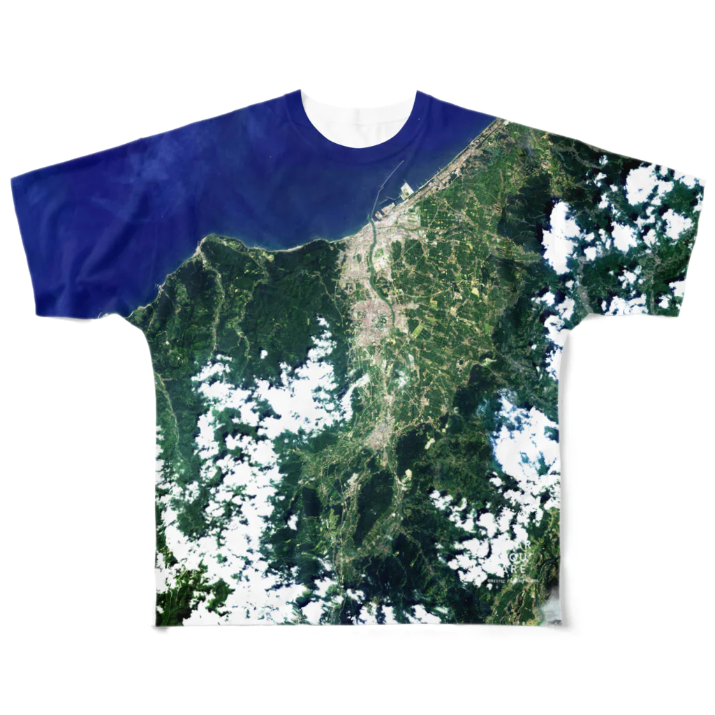 WEAR YOU AREの新潟県 上越市 Tシャツ 両面 All-Over Print T-Shirt