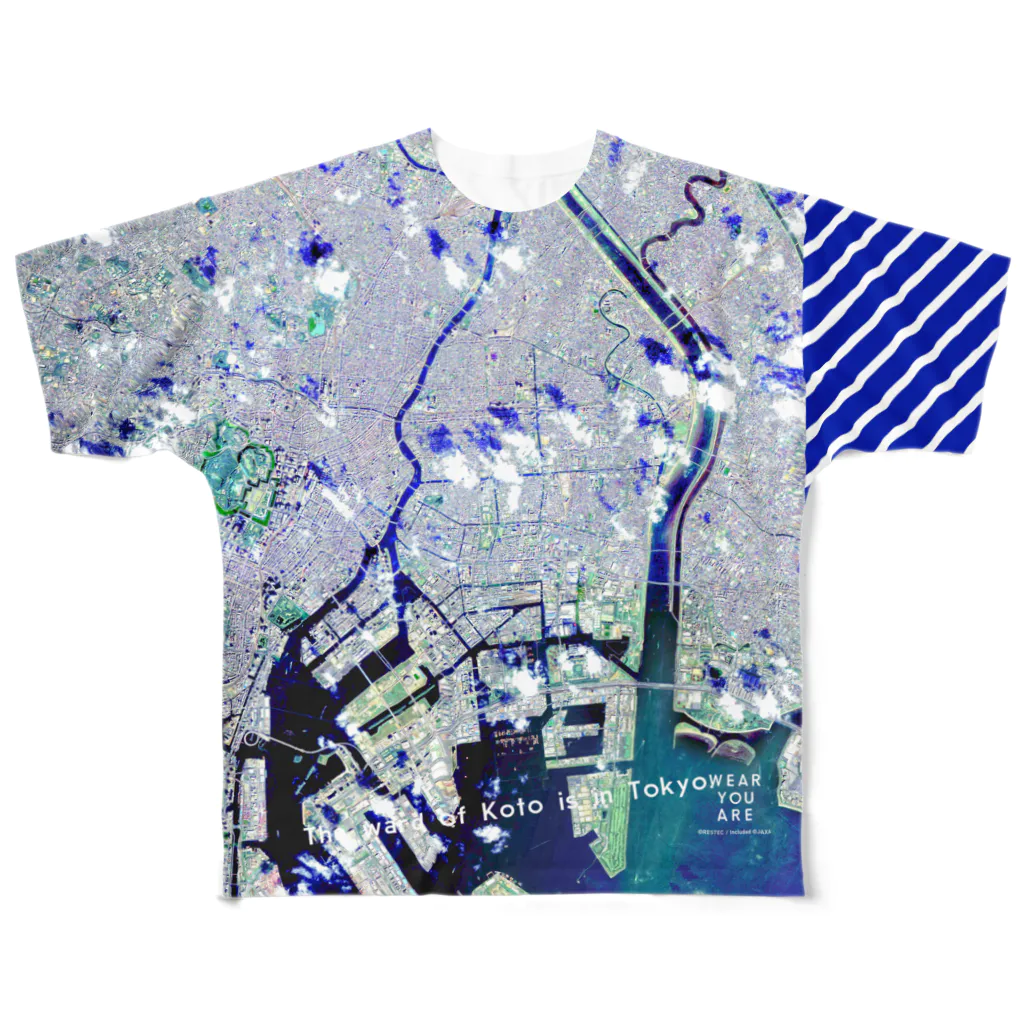 WEAR YOU AREの東京都 江東区 Tシャツ 両面 All-Over Print T-Shirt