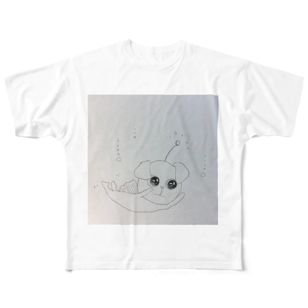 PimoのSEA DOGS All-Over Print T-Shirt