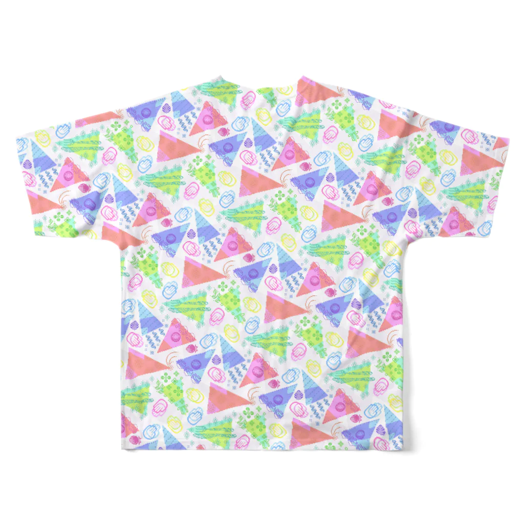 こぐみのアニバーサリースケープ(でんきを点けて) All-Over Print T-Shirt :back