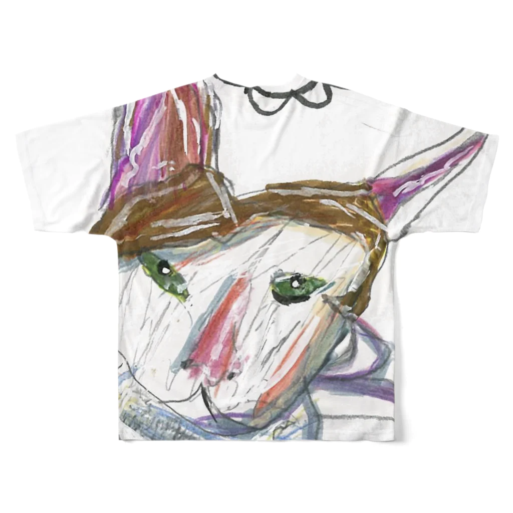 ちゅーねんしょーねんのねむこ All-Over Print T-Shirt :back